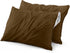Utopia Bedding Waterproof Pillow Protector Zippered (2 Pack) Standard Mocha – Pillow Encasement 20 x 26 Inches...