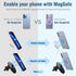 Nillkin Universal Magnet Sticker Stand for All Smartphones & iPhone Series, Strong Magnetic Stickers Compatible with MagSafe Accessories and Qi Wi...