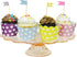AllyDrew Standard Size Polka Dots Cupcake Wrappers (Set of 20), Pink...