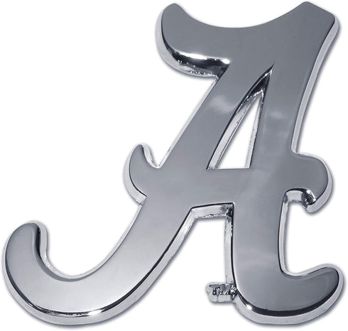 University of Alabama Chrome Metal Car Emblem...