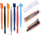 FOSHIO Car Vinyl Wrap Tool Kit 7 in 1 Flexible Magnetic Micro Stick Squeegee Curves Slot Tint Tool Kit with 14 Working Angles Fit for Installing A...