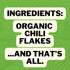 FreshJax Organic Smoked Red Chili Flakes (2.5 oz Bottle) Non GMO, Gluten Free, Keto, Paleo, No Preservatives Crushed Red Chili Pepper Flakes | Han...