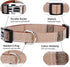 Soft &Comfy Bowtie Dog Collar,Detachable and Adjustable Bow Tie Collar,for Small Medium Large Pet (S, Brown)...