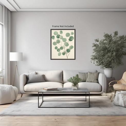 Posterizer 1 pcs-plant leaves-Chic Dainty art for plant lovers 7-Floral & Botanical Art-Workplace & Office Art-Living Room Bedroom Decor- unframed...