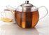 BonJour Tea Glass Teapot with Stainless Steel Infuser, 23.7 Ounce, Clear...