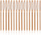 16pcs Large-Eye Blunt Needles, 7cm/2.75inch Yarn Knitting Needles Tapestry Sewing Needles Wool Hand Metal Sewing Knitting Needles for Crochet Proj...