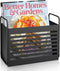 Magazine Rack, Magazine File Holder Mail Organizer Folder Organizer Bin for Magazines, Books, Newspapers, Tablets in Home, Office, Black...