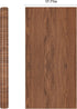 WENMER 17.7"x118" Wood Peel and Stick Wallpaper Brown Wood Wallpaper Wood Contact Paper Self Adhesive Wood Grain Wallpaper for Desk Cabinet Drawer...