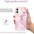 JIAXIUFEN Sparkle Gold Glitter Case Compatible with iPhone 12 mini Marble Slim Shockproof TPU Soft Rubber Silicone Cover Phone Case 5.4 inch 2020 ...