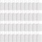 Duufin 120 Pieces Rectangle Sublimation Keychain Blanks Double Side Heat Transfer Blanks MDF Blank Board Key Rings Blanks for Sublimation DIY and ...