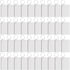 Duufin 120 Pieces Rectangle Sublimation Keychain Blanks Double Side Heat Transfer Blanks MDF Blank Board Key Rings Blanks for Sublimation DIY and ...
