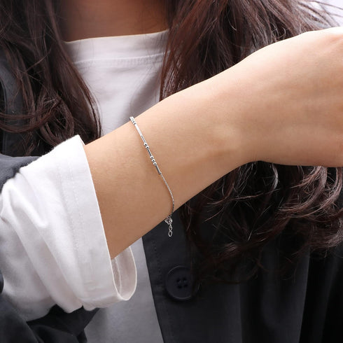 JoycuFF Friendship Morse Code Bracelets Inspirational Gifts For Best Friends Women Mother Daughter Aunt Sister Mothers Day Birthday Valentine'S Da...