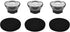 3X Voyager 5200 Ear Tips Replacement,Ultra Comfort Silicone Voyager Legend Eartips with in-Ear Foam for Plantronics Ploy Voyager 5200 5220 5210 Se...