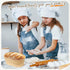 Silicone Bread Proofing Basket - 10 inch Oval Sourdough Bread Baking Basket with Capacity Scale, Collapsible Bread Bowls Silicone Proofing Baskets...
