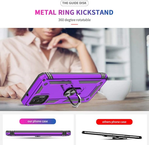 LeYi for Moto G Stylus Phone Case 2021, Moto G Stylus Case with 2 Tempered Glass Screen Protector, Military Grade Phone Case with Kickstand for Mo...