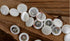 10 Pieces Genuine White Mother of Pearl Buttons with Shank Natural Pearl MOP Buttons for Shirts Dresses Skirts Polo Clothes DIY Craft (Diameter 11...