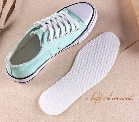 10Pairs(Non-Sticky) White Disposable Breathable Slim Barefoot Insoles Natural Sweat Insoles Feet Solution Treatment Shoe Insert Pads for Walking J...