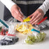 10Pcs 7Cm Plastic Sealing Clips, Bag Clamp for Food and Snack Bags, Portable Home Snack Storage Folder, Clamp Sealer Preserve Food Fresh Specialty...