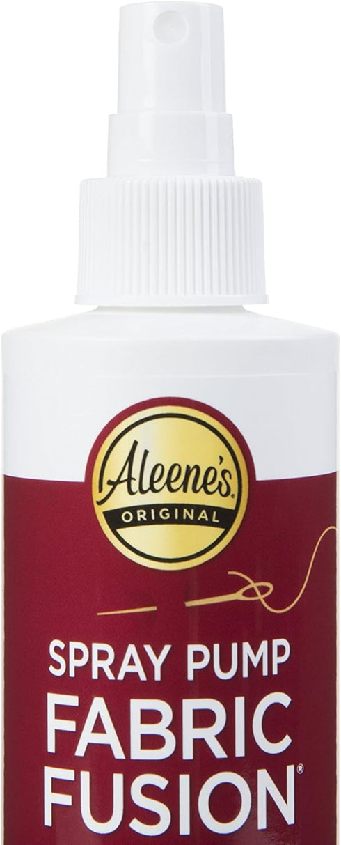 Aleene's Fusion Spray Pump, Fast Drying Permanent Fabric Adhesive, White...