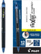 PILOT, FriXion Synergy Clicker Erasable, Refillable, Retractable Gel Ink Pens, Extra Fine Point 0.5 mm, Pack of 12, Navy Ink...