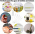 Eitonbu10 Pcs Cleaning Brush Suit,Long Deep Nylon Bottle Brush with Bendable Stainless Steel Flexible Handles for Bottles, Straws, Pipes, Wine Dec...