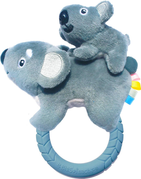 Soft Plush Baby Rattle for Babies 3-12 Months | Hand Rattles | Developmental Toys for Newborns...