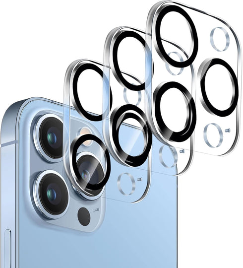 ?3 Pack?Dengduoduo Tempered Glass Camera Lens Protector for iPhone 13 Pro 6.1" & iPhone 13 Pro Max 6.7", Ultra HD, 9H Hardness, Anti-Scratch, Case...