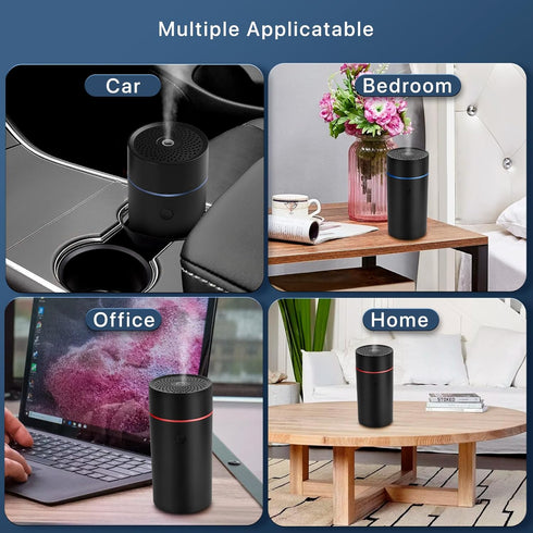 Car diffusers for Essential Oils? Fragrance car Air fresheners,USB-Powered Mini Ultrasonic Mist Humidifier Essential Oil Diffuser for Vehicle...