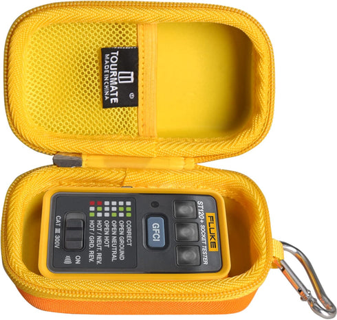 Hard Case Compatible for Fluke ST120+/ST120 GFCI Socket Tester (Case Only)...