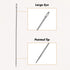 3 Pieces 12 Inch Upholstery Needle Extra Long Sewing Needles for Crafts Stainless Steel Straight Hand Upholstery for Tufting Webbing,Sewing Edges ...
