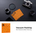 K&F Concept 37mm 9-in-1 Center Pinch Lens Cap + Anti-Loss Keeper Leash + Microfiber Cleaning Cloth Kit Compatible with Nikon, Canon, Sony, Fujifil...
