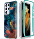 Esdot for Samsung Galaxy S21 Ultra Case,Military Grade Passing 21ft Drop Test,Rugged Cover with Fashionable Designs for Women Girls,Protective Pho...