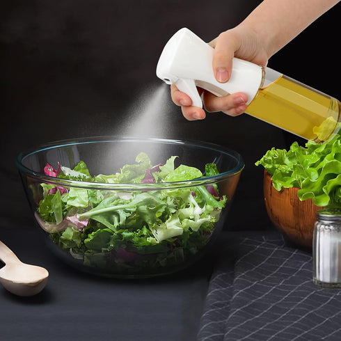 Oil Sprayer for Air Fryer Olive Oil Dispenser Bottle Sprayer for Cooking Accessories, Oil Mister Spray Glass Bottle for Air Fryer, Salad, Baking, ...