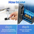 HiTauing 6 Count Carbon Reducer Filter Pads for aqueon?Fish Tank Filter Pads for QuietFlow LED PRO Model 10...