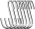 20 Pack Heavy Duty S Hooks Stainless Steel S Shaped Hooks Hanging Hangers for Kitchenware Spoons Pans Pots Utensils Clothes Bags Towers Tools Plan...