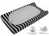 BlueSnail Waterproof Changing Pad Liners 3 Count (14"X26.5", Gray) Bassinet Pad Liner...