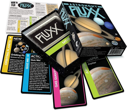 Astronomy Fluxx Card Game - Explore Space with NASA Photographs...