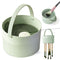 Makeup Brush Cleaner Bowl, 3 in 1 Silicone Makeup Brush Cleaning Bowl with Brush Drying Rack Makeup Brush Cleaning Tool Organizer for Makeup Brush...