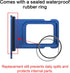 ASDAWN Replacement for iPhone 13 SIM Card Slot Tray Holder Compatible with iPhone 13 SIM Card Tray Slot Waterproof Rubber Ring and SIM pin(Single ...