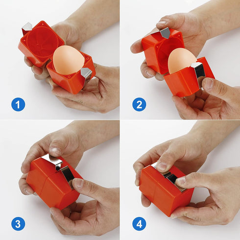 Egg Opener - Effortless Handheld Egg Cracker, Creative Kitchen Tool for Cooking & Camping...