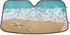 Starfish Beach Car Windshield Sun Shades Blocks UV Rays Sun Visor Protector Foldable Sun Reflector to Keep Your Vehicle Cool...