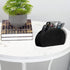 Leather Remote Control Holder with 5 Compartments TV Remote Caddy Storage Box/Tray,Desktop Organizer Store Controller,Glasses,Brush,Media Player,P...