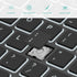 TECURS Bluetooth Keyboard and Mouse Combo for iPad - Rechargeable Wireless Keyboard & Mouse with 7-Color Backlit Compatible with iPad 10th/9th/8th...