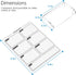 Acrylic Planning Board with Storage Base, Mini Whiteboard for Desk, Small Dry Erase Board with Weekly Planner Menu, Reusable Desk Notepad for Home...