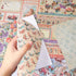 6x6” 160gsm cardstock Single Sided Scrapbooking 24 Paper Pad vintage decoupage scrapbook kit patterned paper junk journal supplies journaling supp...