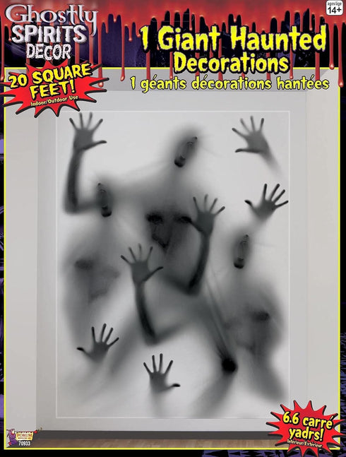 Forum Novelties Ghostly Spirits 5-Foot Indoor/Outdoor Spirits Wall Decoration...