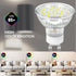 GU10 Dimmable Track Lighting LED Bulbs 40W Equivalent, 5W 5000K Bright Daylight White, LED Bulb Replacement for Recessed, 400LM, 6 Packs...