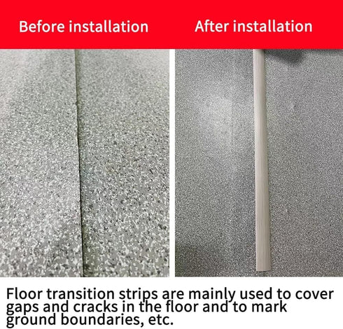 Self Adhesive Floor Transition Strip Carpet Seam Strip Ground Separation Sign Strip Threshold Strip Transition Strip...