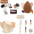 12 Pieces Professional Makeup Sponge Set,Latex Free Flawless Soft Setting Face Puffs,Multicolor Beauty Blender Cosmetic Applicator for Powder,Liqu...