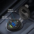 XMSJSIY USB Car Charger Socket Outlet 12V-24V USB/Type C Outlet PD & QC 3.0 Fast Car Charger 38W Power Waterproof Outlet Adapter with LED Voltmete...
